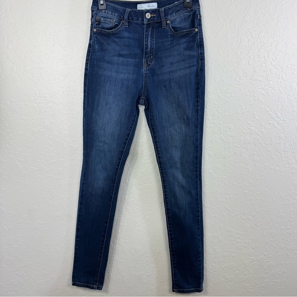 Kancan jeans curvy dark wash‎ size 7 stretch casual skinny Women's Blue Jeans